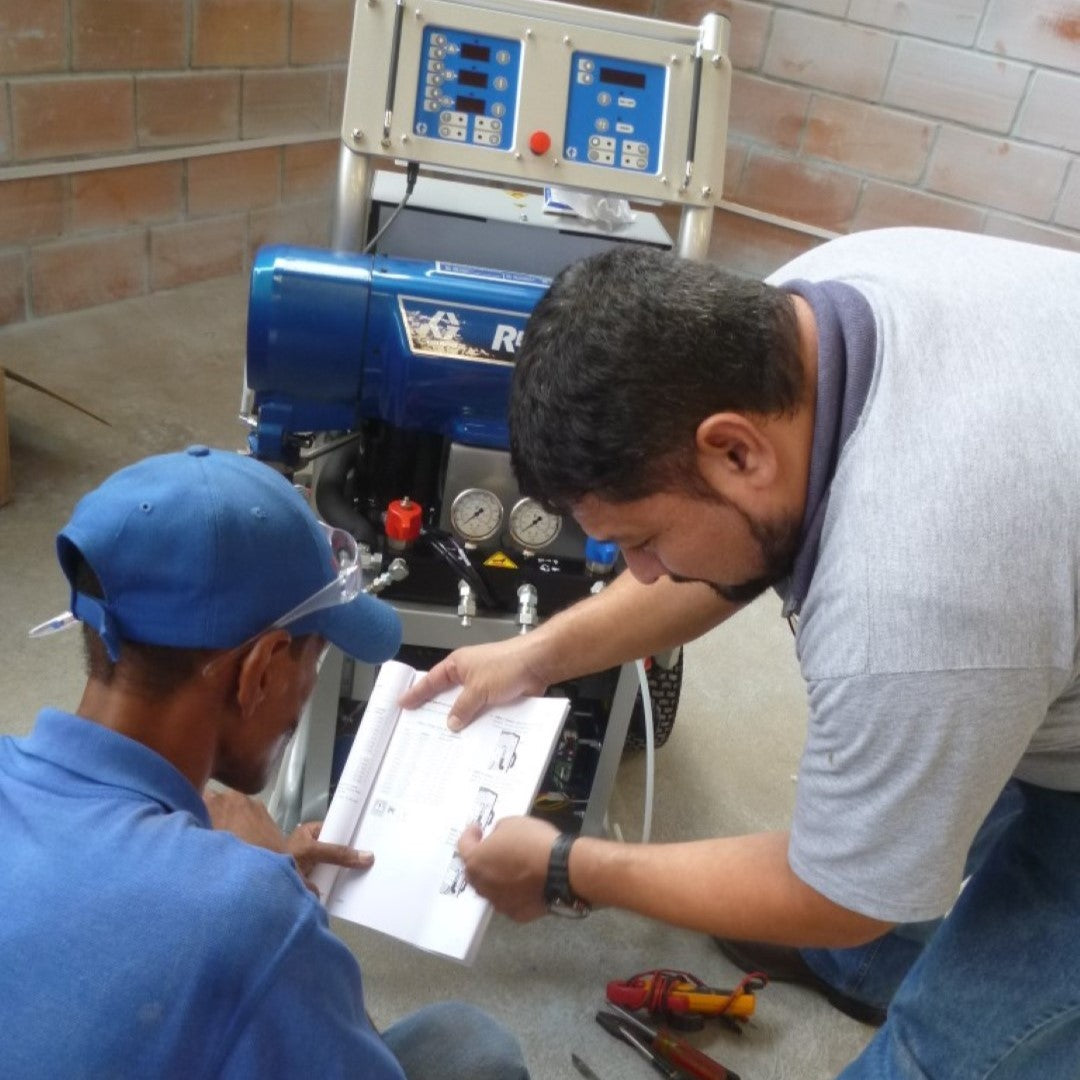 Instalación de Equipos de Aplicación de Poliuretano: Spray o Inyección