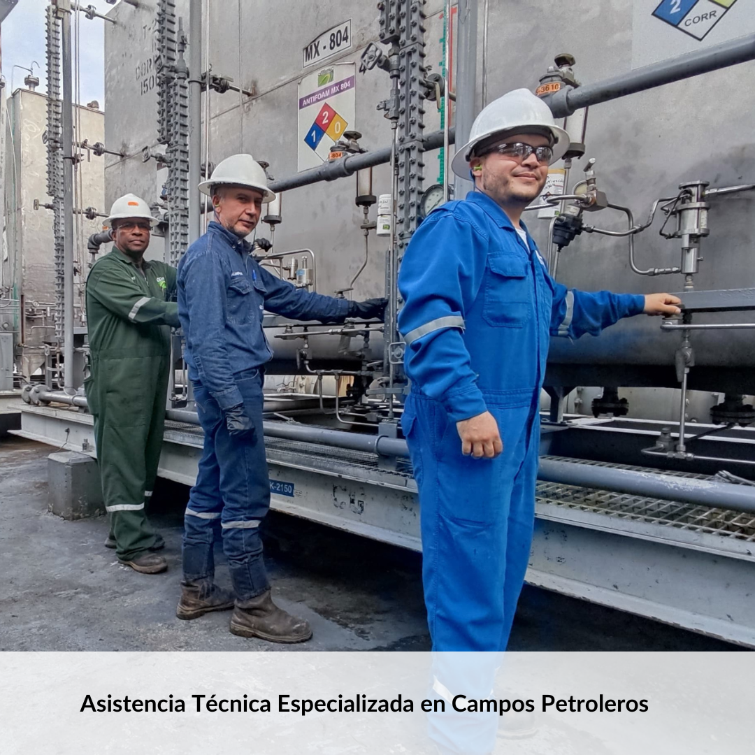 Servicios de Especialidades Químicas con Asistencia Técnica